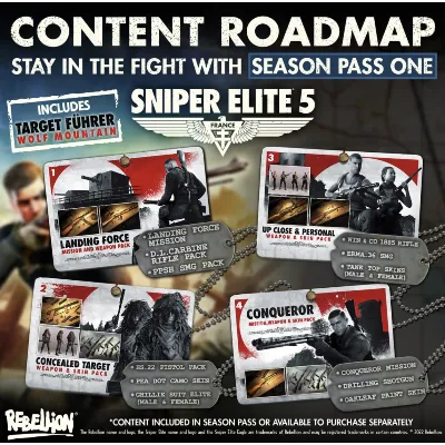 Sniper Elite 5 Season Pass One (Steam Gift Россия) - irongamers.ru