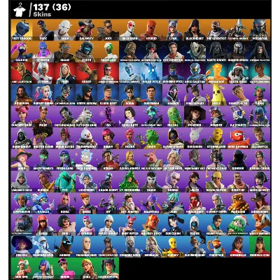 СМЕНА ПОЧТЫ • FN (ВСЕ ПЛАТФОРМЫ) 137 (36 платных) скинов | Полный доступ - irongamers.ru