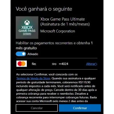 Xbox Outlook АККАУНТ БРАЗИЛИИ КАРТА ПРИВЯЗАНА BRL Автодоставка Полный доступ - irongamers.ru