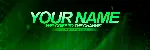 Psd-шаблон баннер (шапки) для Twitch Neon - irongamers.ru