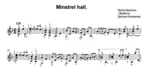 Minstrel hall. Ноты дуэта гитара + флейта. - irongamers.ru