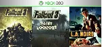 Fallout 3 / L.A.Noire + 1 игра | XBOX 360 | перенос - irongamers.ru