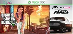 GTA 5 / Forza Horizon 2 PFF + 2игр | XBOX 360 | перенос