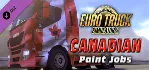 Euro Truck Simulator 2 - Canadian Paint Jobs Pack DLC