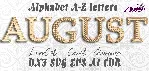 Многослойный алфавит буквы a-z,макет для лазерной резки