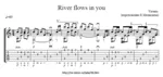 Табулатура и ноты River Flows In You - Yiruma - irongamers.ru