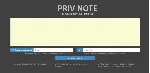 Сервис Приватных Заметок PRIVNOTE - Займи нишу в России