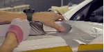 Оклейка заднего бампера со вставками нюансы
