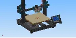 3D модель 3д принтера Tronxy XY 2 PRO - irongamers.ru