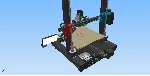 3D модель 3д принтера Tronxy XY 2 PRO - irongamers.ru