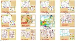 Комплект из 50 игр на липучках/электронная версия
