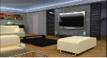 Интерьер гостиной, 3д модель - irongamers.ru