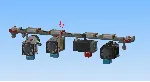 3D модель Директ экструдера  Trianglelab MATRIX LC Lite