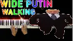 Wide Putin Walking