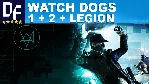 WATCH DOGS FRANCHISE BUNDLE — LEGION + 2 + 1・UBISOFT・