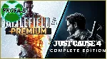 Just Cause 4 Complete+Battlefield Hardline Pre XBOX ONE