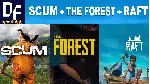 SCUM + The Forest + RAFT [STEAM аккаунт]