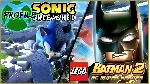 SONIC UNLEASHED + LEGO Batman 2 XBOX 360