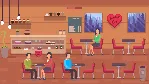 Valentines Cafe STEAM KEY REGION FREE GLOBAL ROW