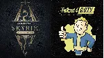 🎮 SKYRIM ANNIVERSARY EDITION + FALLOUT 4 G.O.T.Y XBOX🔑 