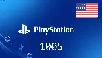 🎮 Playstation Network (PSN)   100$🔥 (US) [Без комиссии]