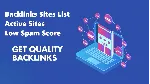 Купите список сайтов для бэклинков