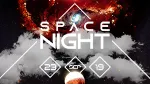 Facebook Cover Template PSD Space Night