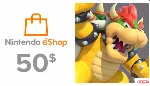 💲 ✅ 50 USD Nintendo Eshop ✅ Карта оплаты