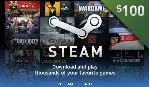 Steam Wallet Gift Card $100 USD
