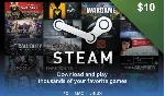 Steam Wallet Gift Card $10 USD