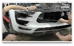 Оклейка бампера в защитную ПВХ пленку
