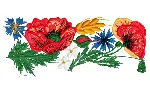 Дизайн для вышивальной машинки, цветы 80 х 200 мм. - irongamers.ru