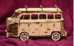 Wolkswagen автобус файлы для лазерной резки