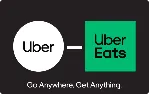 Uber Rides & Eats США 5 USD | US регион | Мгновенно