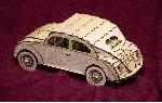 Wolkswagen Beetle файлы для лазерной резки DXF SVG CDR