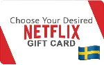 Netflix Подарочная Карта ШВЕЦИЯ SE НЕТФЛИКС ПОДПИСКА ПРЕМИУМ Sweden EUR КОД - irongamers.ru