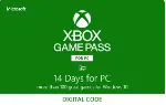 🔥 Xbox game pass pc 14 дней код (для новых пользователе