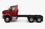 Kenworth T470 Chassis Truck 3-axle 2009