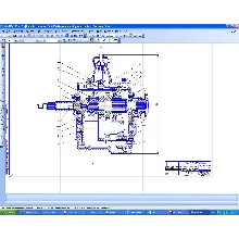 Чертеж коробки передач ГАЗ-3307