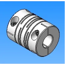 Муфта спиральная (3D модель)