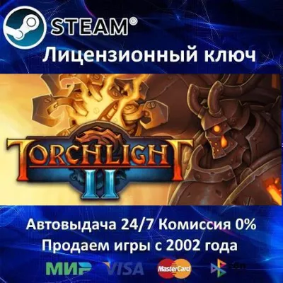 Torchlight II Steam⭐Ключ Активации РФ+СНГ+МИР АКЦИЯ 0% Карты - irongamers.ru