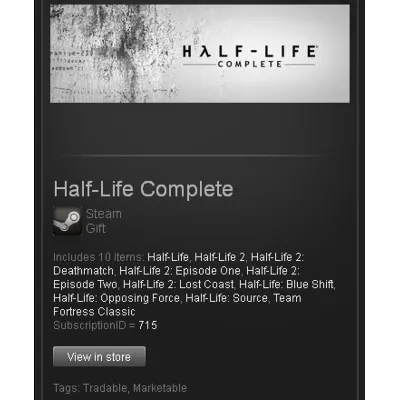 Half-Life: Complete - STEAM Gift - Region Free - irongamers.ru