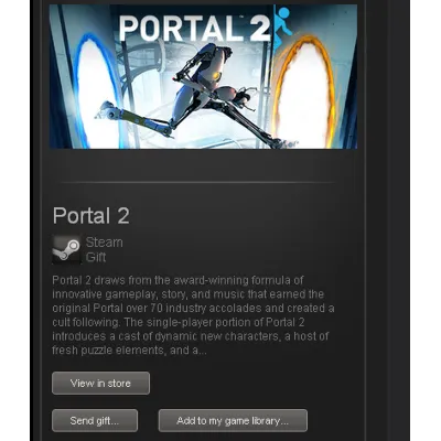 Portal 2 - STEAM Gift - Region Free / ROW / GLOBAL - irongamers.ru