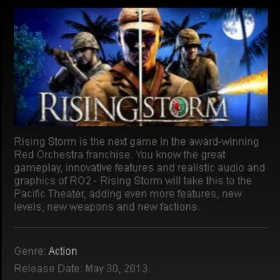 Rising Storm Game of the Year - STEAM Gift / GLOBAL - irongamers.ru