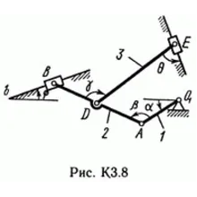 Решение контрольной К3 рис 8 усл 4 (вариант 84) Тарг 89