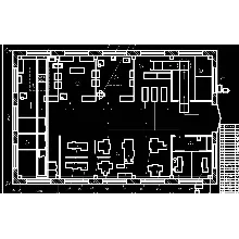 Чертежи 2-х технологических планов цехов (AutoCad)