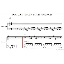 You Can Leave Your Head on (accordion)