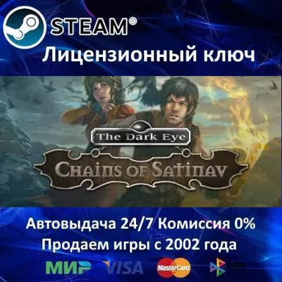 The Dark Eye Chains of Satinav Steam⭐Ключ Активации РФ+СНГ АКЦИЯ 0% Карты - irongamers.ru