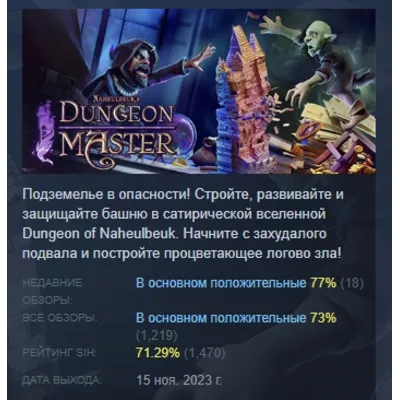 Naheulbeuk's Dungeon Master STEAM KEY GLOBAL+РОССИЯ - irongamers.ru