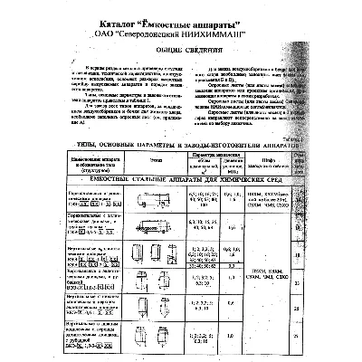 Каталог НИИХИММАШ: "Емкостные аппараты" - irongamers.ru